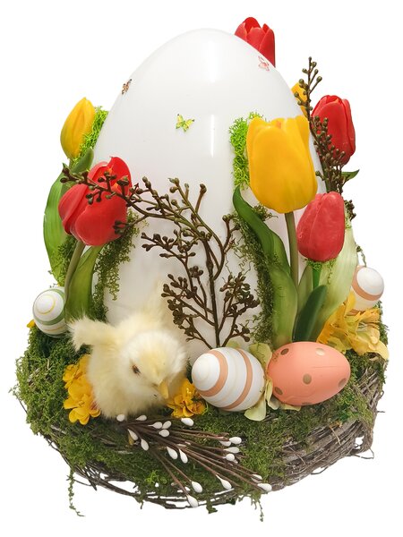 Mega kraslice s tulipány Mega kraslice s tulipány