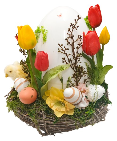 Mega kraslice s tulipány Mega kraslice s tulipány