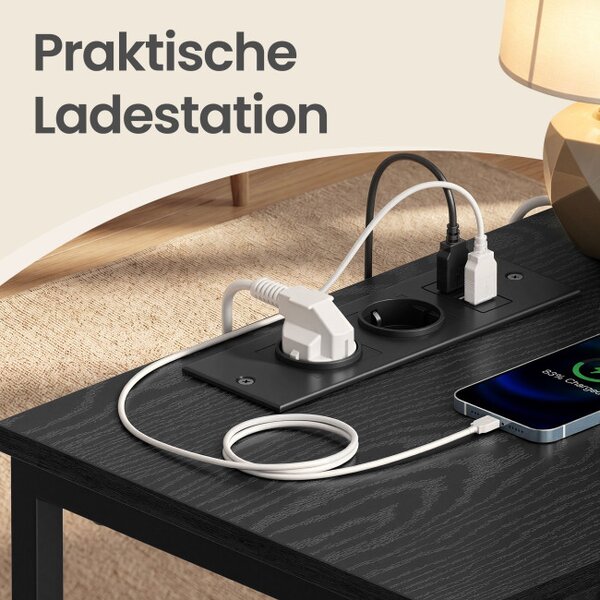 Sada 2 nočních stolků s LED osvětlením LGSB35203B102