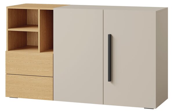 Komoda Lorenza 7 (kašmír + dub jarní). Akce -9%