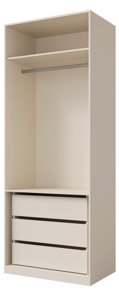 Šatní skříň Sorela 3 (makadamia). Akce -14%