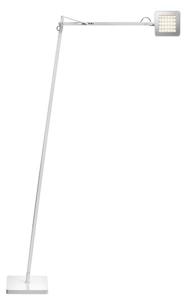 Flos F3305009 Kelvin LED Floor, bílá stojací lampa pro čtení, 8W LED 3000K, 110+67cm