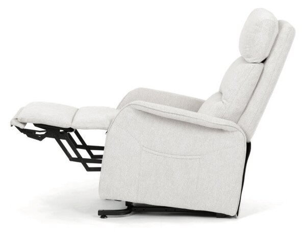Polohovací křeslo béžové, elektrické TV-L8960 CRM2