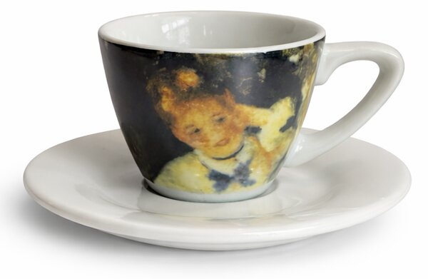 Šálek na espresso Zdena Renoir 80 ml s podšálkem