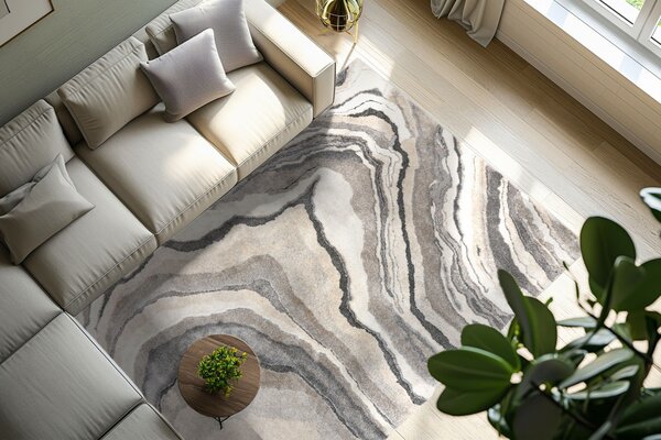 Obsession, Kusový koberec My Bologna 461 Grey, 60x110, šedá, chodba / předsíň