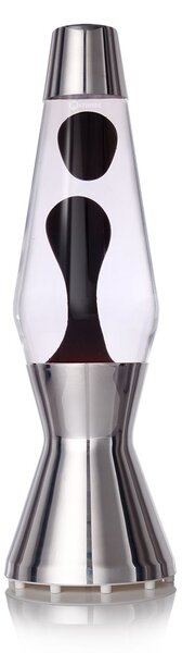 Mathmos Astro, originální lávová lampa, 1x35W, čirá s tmavě fialovou lávou, 43cm