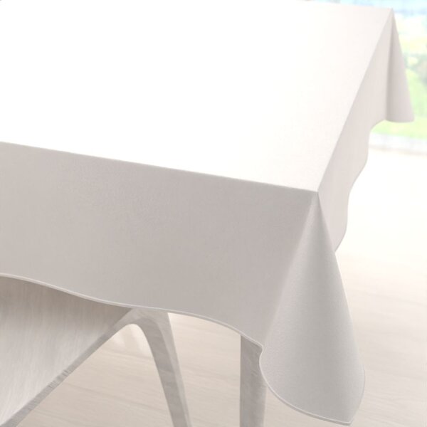 Biante Sametový čtvercový ubrus Velvet Premium SVP-024 Krémově bílý 40x40 cm