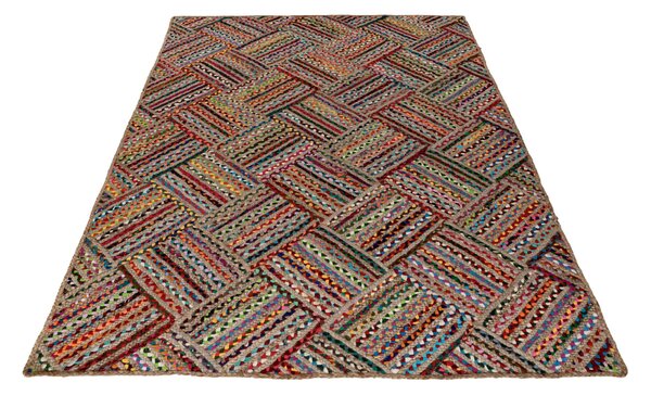 Obsession, Ručně vázaný kusový koberec My Cancun 330 Multi, 80x150, vícebarevná, chodba / předsíň