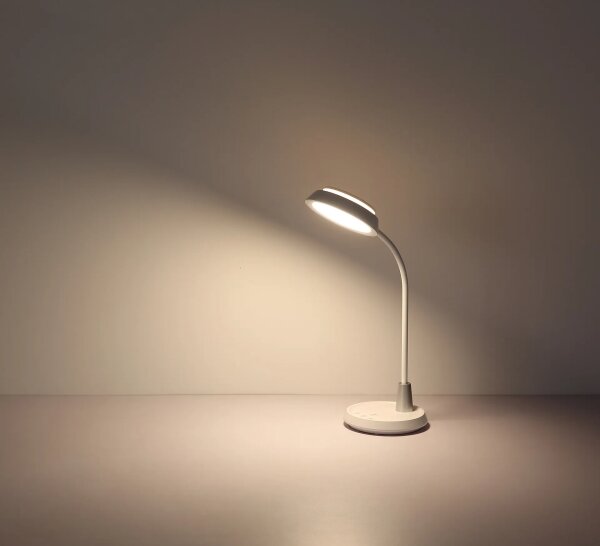 Globo 58496W - LED Stmívatelná dotyková stolní lampa KIRK LED/12W/230V bílá