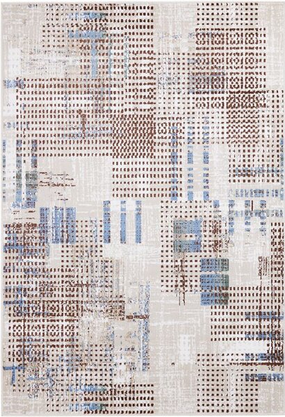 Agnella Kusový koberec FD Sensi Sienna Světle béžový Moderní vícebarevný Rozměr: 80x150 cm