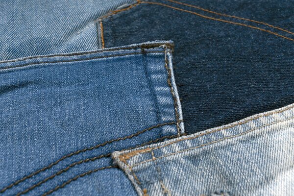 Obsession, Ručně všívaný kusový koberec My Denim Pocket 465 Blue, 80x150, modrá, chodba / předsíň