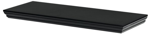Nástěnná police 60 cm černá P-024 BK