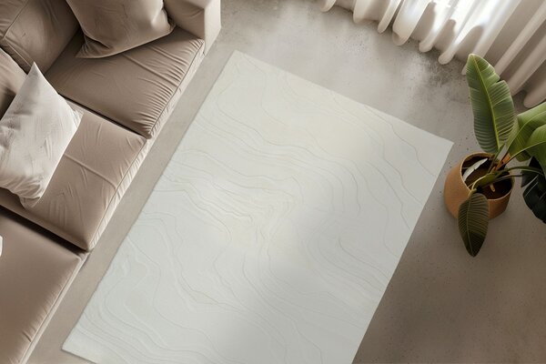 Obsession, Kusový koberec Interstellar 500 White, 160x230, bílá, ložnice