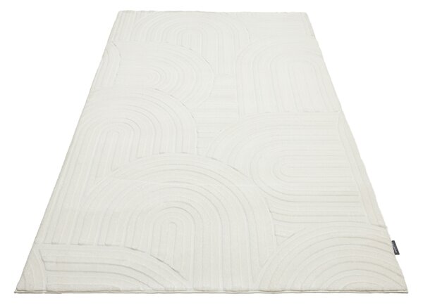 Obsession, Kusový koberec Interstellar 501 White, 160x230, bílá, ložnice
