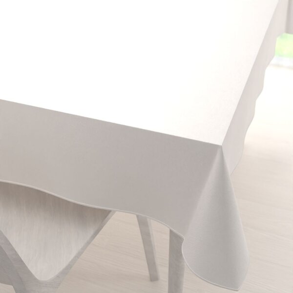 Biante Sametový obdélníkový ubrus Velvet Premium SVP-024 Krémově bílý 50x100 cm