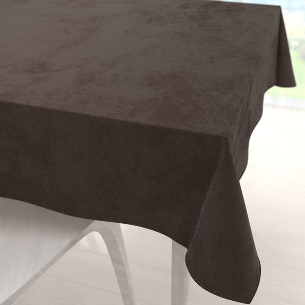 Biante Sametový čtvercový ubrus Velvet Premium SVP-016 Tmavě hnědý 60x60 cm