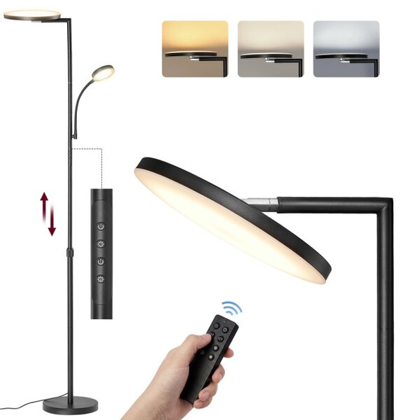 LED stojací lampa LFL028BD02