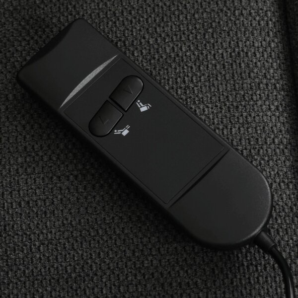 Polohovací křeslo šedé, elektrické TV-L8960 GREY2