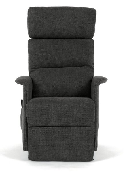 Polohovací křeslo šedé, elektrické TV-L8960 GREY2