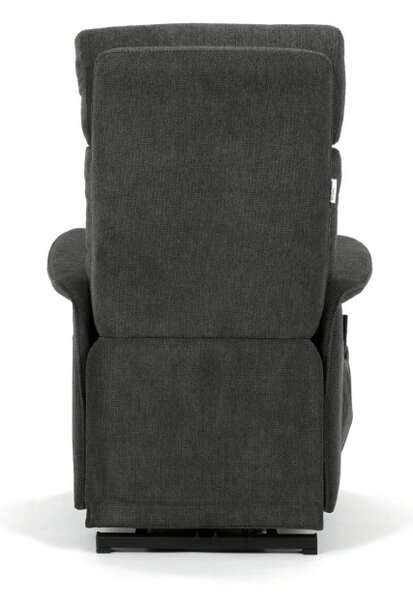 Polohovací křeslo šedé, elektrické TV-L8960 GREY2