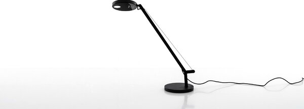 Artemide 1747W50A Demetra Micro Table, černá stolní lampička s dotykovým stmívačem, 6W LED 2700K, 51,5cm
