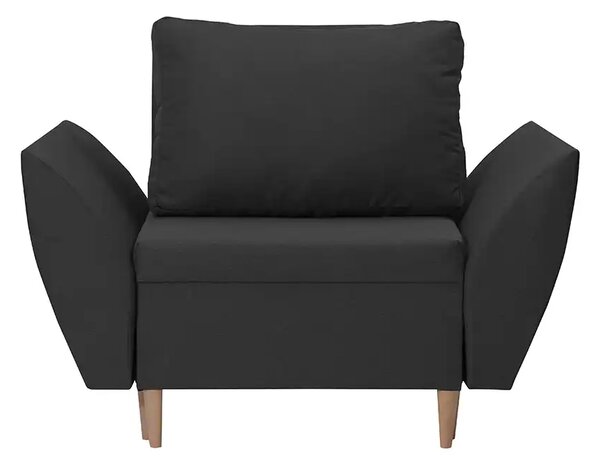 Křeslo ALEX s funkcí spaní Tmavě šedá