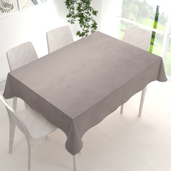 Biante Sametový obdélníkový ubrus Velvet Premium SVP-015 Latte 50x100 cm