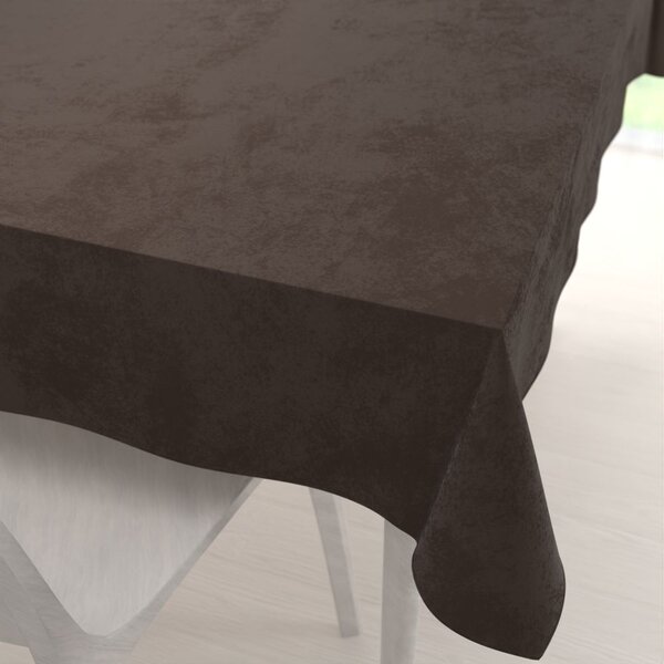 Biante Sametový obdélníkový ubrus Velvet Premium SVP-016 Tmavě hnědý 60x100 cm