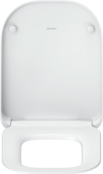 Duravit Univavo univerzální WC sedátko s pomalým sklápěním, hranaté