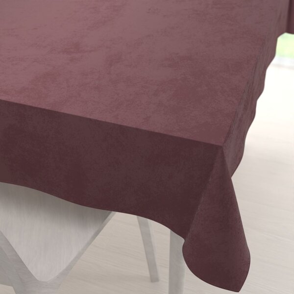 Biante Sametový obdélníkový ubrus Velvet Premium SVP-019 Hnědofialový 50x100 cm