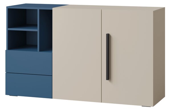 Komoda Lorenza 7 (kašmír + mořská). Akce -9%