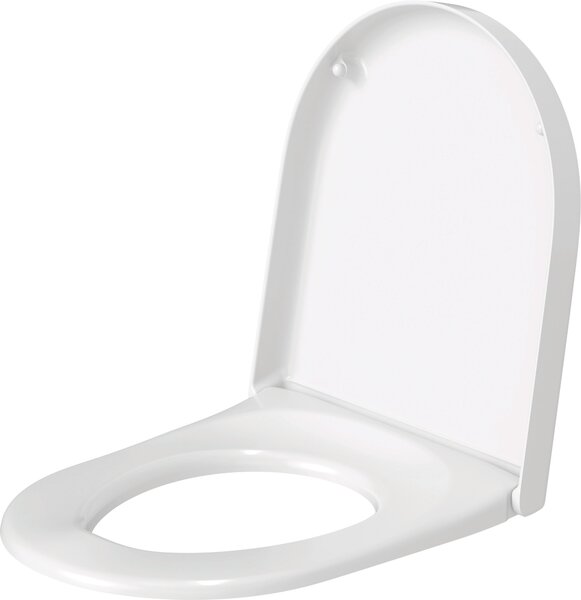 Univerzální WC sedátko Duravit s pozvolným sklápěním v bílé barvě pro Starck 3