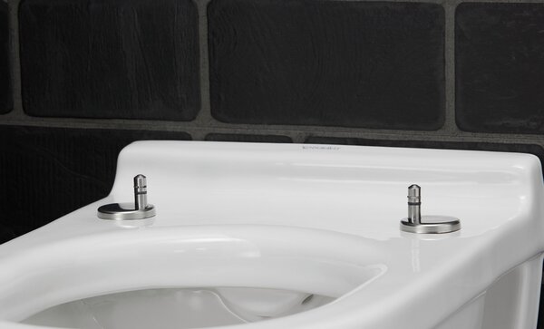 Univerzální WC sedátko Duravit s pozvolným sklápěním v bílé barvě pro Starck 3