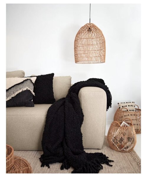 Ratanové stínidlo v přírodní barvě ø 44 cm Domitila – Kave Home