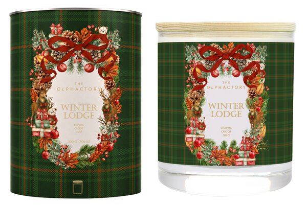 The Olphactory WINTER LODGE Vonná svíčka, 200 g