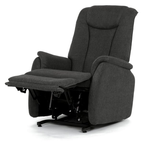 Polohovací křeslo šedé, elektrické TV-L8963 GREY2