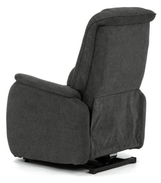 Polohovací křeslo šedé, elektrické TV-L8963 GREY2
