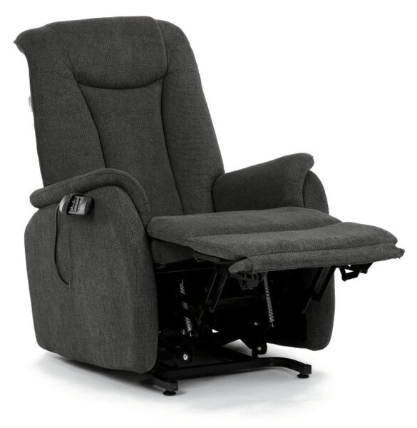 Polohovací křeslo šedé, elektrické TV-L8963 GREY2