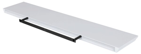 Nástěnná police 120 cm bílá P-026 WT