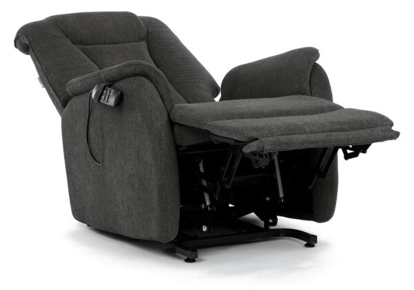 Polohovací křeslo šedé, elektrické TV-L8963 GREY2