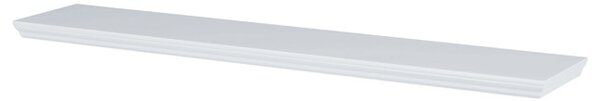 Nástěnná police 120 cm bílá P-026 WT