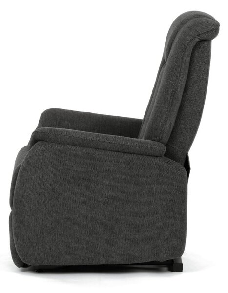 Polohovací křeslo šedé, elektrické TV-L8963 GREY2