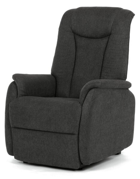 Polohovací křeslo šedé, elektrické TV-L8963 GREY2