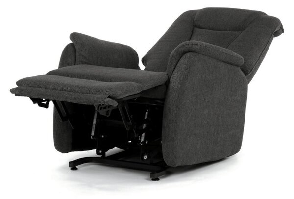 Polohovací křeslo šedé, elektrické TV-L8963 GREY2