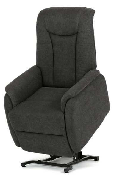 Polohovací křeslo šedé, elektrické TV-L8963 GREY2