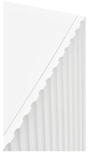 Bílá komoda Teulat Doric, šířka 200 cm