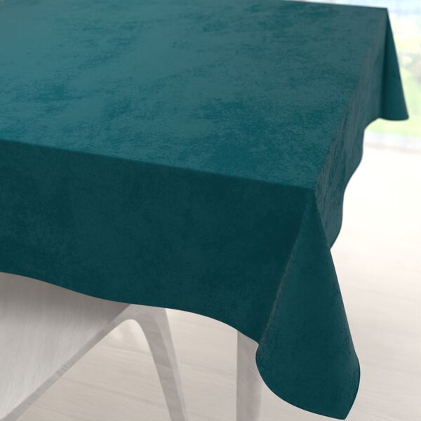 Biante Sametový čtvercový ubrus Velvet Premium SVP-025 Petrolejový 40x40 cm