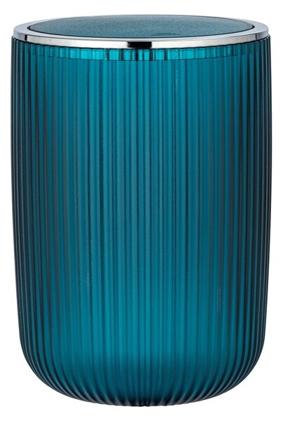 Petrolejově zelený odpadkový koš Wenko Acropoli, 5,5 l