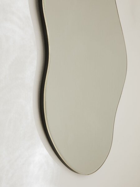 Designové nástěnné zrcadlo Pond Brass – large