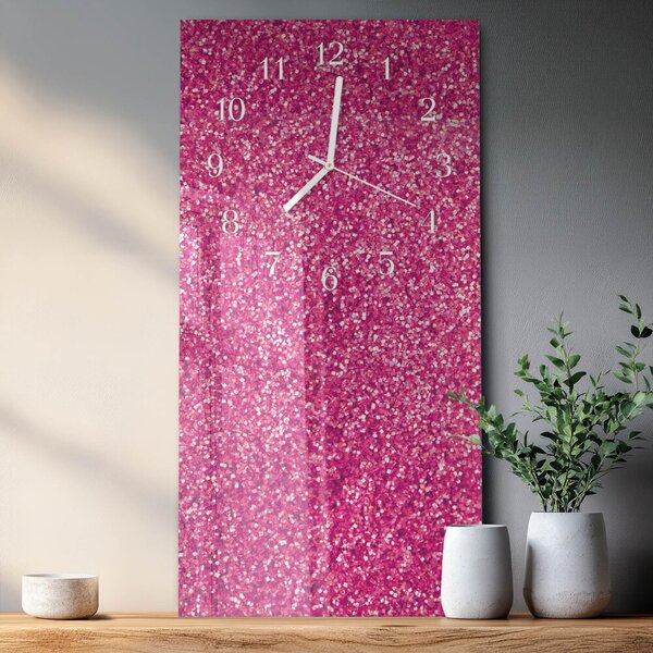 Skleněné hodiny vertikální Vzhled zsppb-30x60-00082896